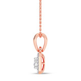 Photo of Brianna 1/6 Carat T.W. Lab Grown Diamond Pendant 14K Rose Gold [CP1907R]