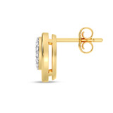 Photo of Bertha 1/10 Carat T.W. Lab Grown Diamond Earring 14K Yellow Gold [CE1906Y]