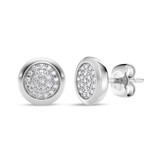 Photo of Cary 1/10 Carat T.W. Lab Grown Diamond Earring 14K White Gold [CE1912W]