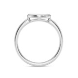Photo of Amelia 1/20 ct tw. Lab Grown Diamond Circle Cluster Engagement Ring 14K White Gold [BT1902WE-C000]
