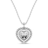 Photo of Brooke 1/10 CT. T.W. Lab Grown Diamond Pendant 10K White Gold [CP1909W]