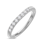 Photo of Elsy 3/4 ct tw. Lab Grown Diamond Wedding Band Set 14K White Gold [BT1661WL]
