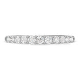 Photo of Milla 2 1/10 ct tw. Lab Grown Diamond Round Solitaire Bridal Set 14K White Gold [BT1665WL]