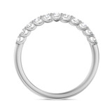 Photo of Milla 2 1/10 ct tw. Lab Grown Diamond Round Solitaire Bridal Set 14K White Gold [BT1665WL]