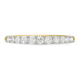 Photo of Milla 1 1/4 ct tw. Lab Grown Diamond Wedding Band Set 14K Yellow Gold [BT1665YL]