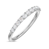 Photo of Milla 2 3/4 ct tw. Lab Grown Diamond Round Solitaire Trio Set 14K White Gold [BT1665WL]