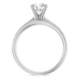 Photo of Arnie 2 ct tw. Lab Grown Diamond Round Solitaire Bridal Set 10K White Gold [BT1672WE-L095]