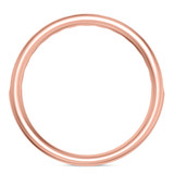Photo of Arnie 1 ct tw. Lab Grown Diamond Same Sex Ladies Band Set 10K Rose Gold [BT1672RL]