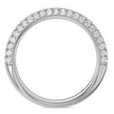 Photo of Gemma 3/4 ct tw. Lab Grown Diamonds Mens Band 14K White Gold [BT1668WM]