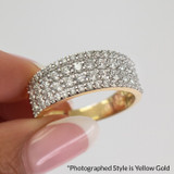 Photo of Amado 3 1/6 ct tw. Lab Grown Diamond Same Sex Mens Band Set 10K Rose Gold [BT1682RM]
