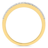 Photo of Amado 3 1/10 ct tw. Lab Grown Diamond Round Solitaire Trio Set 14K Yellow Gold [BT1682YM]