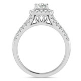 Photo of Davi 1 1/3 ct tw. Lab Grown Diamond Round Solitaire Engagement Ring 10K White Gold [BT1678WE-L070]