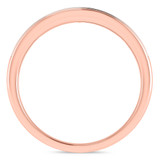 Photo of Uma 7/8 ct tw. Lab Grown Diamond Wedding Band Set 10K Rose Gold [BT1677RM]