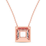 Photo of Boba 3 Carat T.W. Lab Grown Diamond Solitaire Pendant 14K Rose Gold [SP1917R-K295]