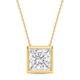Photo of Boba 3 CT. T.W. Lab Grown Diamond Solitaire Pendant 10K Yellow Gold [SP1917Y-K295]