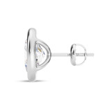 Photo of Adora 3 Carat T.W. Lab Grown Diamond Solitaire Earring 10K White Gold [SE1919W-I295]