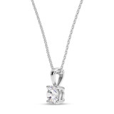 Photo of Win 3/8 Carat T.W. Lab Grown Diamond Solitaire Pendant 14K White Gold [SP1931W-C000]