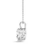 Photo of Ushi 1 1/2 CT. T.W. Lab Grown Diamond Solitaire Pendant 14K White Gold [SP1934W-L145]