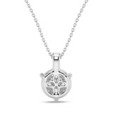 Photo of Ushi 1 1/2 CT. T.W. Lab Grown Diamond Solitaire Pendant 14K White Gold [SP1934W-L145]