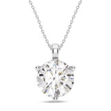 Photo of Ushi 2 1/2 CT. T.W. Lab Grown Diamond Solitaire Pendant 14K White Gold [SP1936W-L245]