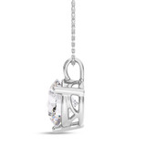 Photo of Ushi 2 1/2 CT. T.W. Lab Grown Diamond Solitaire Pendant 14K White Gold [SP1936W-L245]