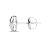 Photo of Della 1/5 CT. T.W. Lab Grown Diamond Solitaire Earring 14K White Gold [SE1933W-C000]