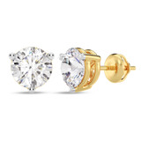 Photo of Ushi 1 1/2 CT. T.W. Lab Grown Diamond Solitaire Earring 14K Yellow Gold [SE1934Y-C000]