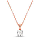 Photo of Lavita 1/3 CT. T.W. Lab Grown Diamond Solitaire Pendant 10K Rose Gold [SP1932R-C000]