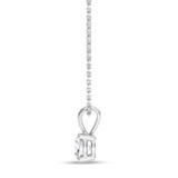 Photo of Win 3/8 Carat T.W. Lab Grown Diamond Solitaire Pendant 10K White Gold [SP1931W-C000]