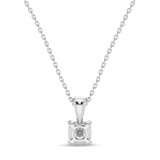 Photo of Lavita 1/3 Carat T.W. Lab Grown Diamond Solitaire Pendant 10K White Gold [SP1932W-C000]