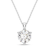 Photo of Ushi 1 1/2 CT. T.W. Lab Grown Diamond Solitaire Pendant 10K White Gold [SP1934W-L145]