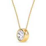 Photo of Naya 1 Carat T.W. Lab Grown Diamond Solitaire Pendant 10K Yellow Gold [SP1925Y-L095]