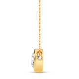 Photo of Naya 1 Carat T.W. Lab Grown Diamond Solitaire Pendant 10K Yellow Gold [SP1925Y-L095]