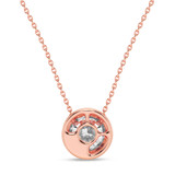 Photo of Naya 1 CT. T.W. Lab Grown Diamond Solitaire Pendant 10K Rose Gold [SP1925R-L095]