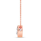 Photo of Naya 1 Carat T.W. Lab Grown Diamond Solitaire Pendant 14K Rose Gold [SP1925R-L095]