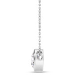 Photo of Naya 1 CT. T.W. Lab Grown Diamond Solitaire Pendant 14K White Gold [SP1925W-L095]