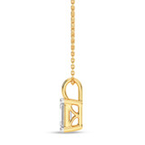 Photo of Jena 1/2 CT. T.W. Lab Grown Diamond Solitaire Pendant 10K Yellow Gold [SP1929Y-C000]