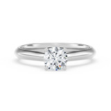 Photo of Jena 1/2 ct tw. Lab Grown Diamond Round Solitaire Engagement Ring 10K White Gold [BT1930WE-C000]