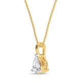 Photo of Mahi 1/2 Carat T.W. Lab Grown Diamond Solitaire Pendant 14K Yellow Gold [SP1928Y-C000]