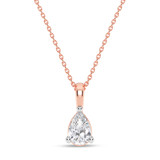 Photo of Mahi 1/2 Carat T.W. Lab Grown Diamond Solitaire Pendant 10K Rose Gold [SP1928R-C000]