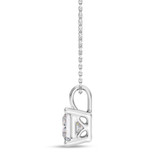 Photo of Mihi 1 Carat T.W. Lab Grown Diamond Solitaire Pendant 14K White Gold [SP1927W-K095]
