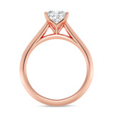 Photo of Jena 1 ct tw. Lab Grown Diamond Princess Solitaire Engagement Ring 10K Rose Gold [BT1927RE-K095]