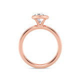 Photo of Niu 3 ct tw. Lab Grown Diamond Marquise Solitaire Engagement Ring 14K Rose Gold [BT1924RE-O295]