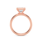 Photo of Niu 3 ct tw. Lab Grown Diamond Emerald Solitaire Engagement Ring 14K Rose Gold [BT1921RE-N295]