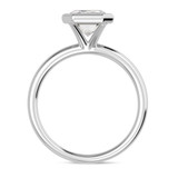 Photo of Niu 3 ct tw. Lab Grown Diamond Emerald Solitaire Engagement Ring 10K White Gold [BT1921WE-N295]