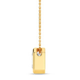 Photo of Dela 3 Carat T.W. Lab Grown Diamond Solitaire Pendant 14K Yellow Gold [SP1921Y-N295]