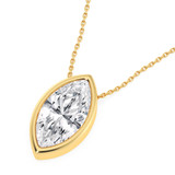 Photo of Wren 2 CT. T.W. Lab Grown Diamond Solitaire Pendant 14K Yellow Gold [SP1923Y-O195]