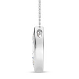 Photo of Niu 3 Carat T.W. Lab Grown Diamond Solitaire Pendant 10K White Gold [SP1924W-O295]