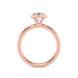 Photo of Niu 2 ct tw. Lab Grown Diamond Marquise Solitaire Engagement Ring 10K Rose Gold [BT1923RE-O195]