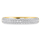 Photo of Jiles 1 2/3 ct tw. Lab Grown Diamond Same Sex Mens Band Set 14K Yellow Gold [BT1681YM]